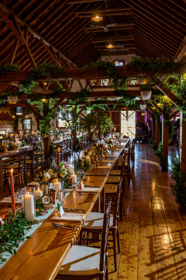Chic barn weddings