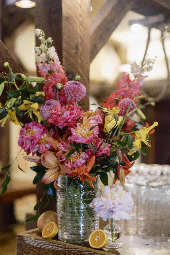 wedding floral arrangement